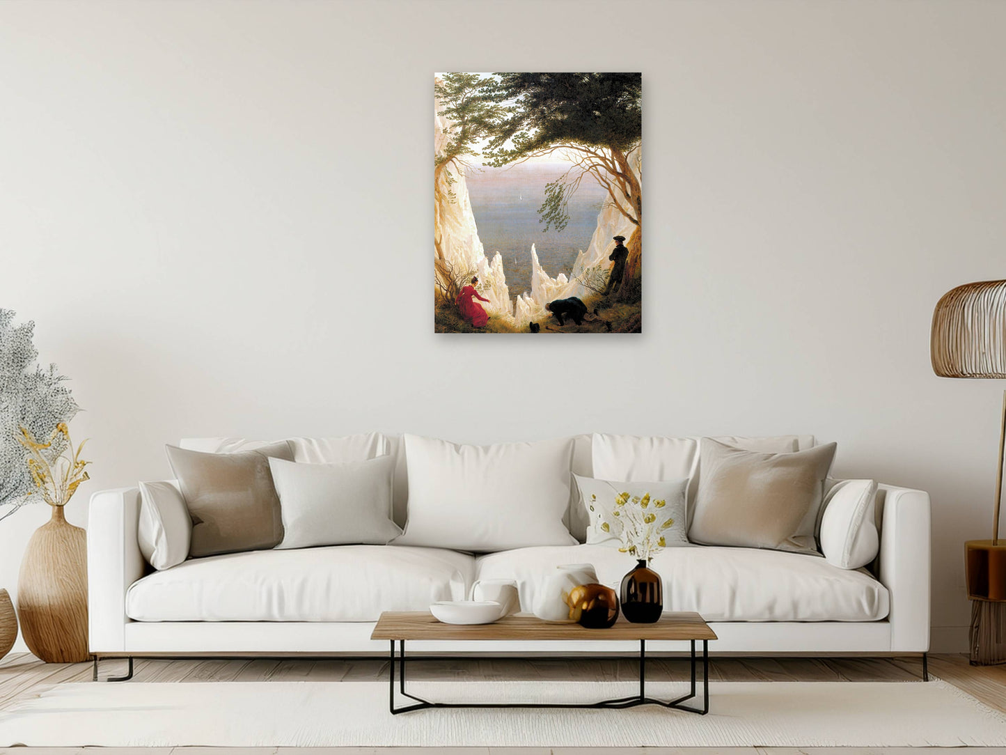 Chalk Cliffs on Rügen - Caspar David Friedrich