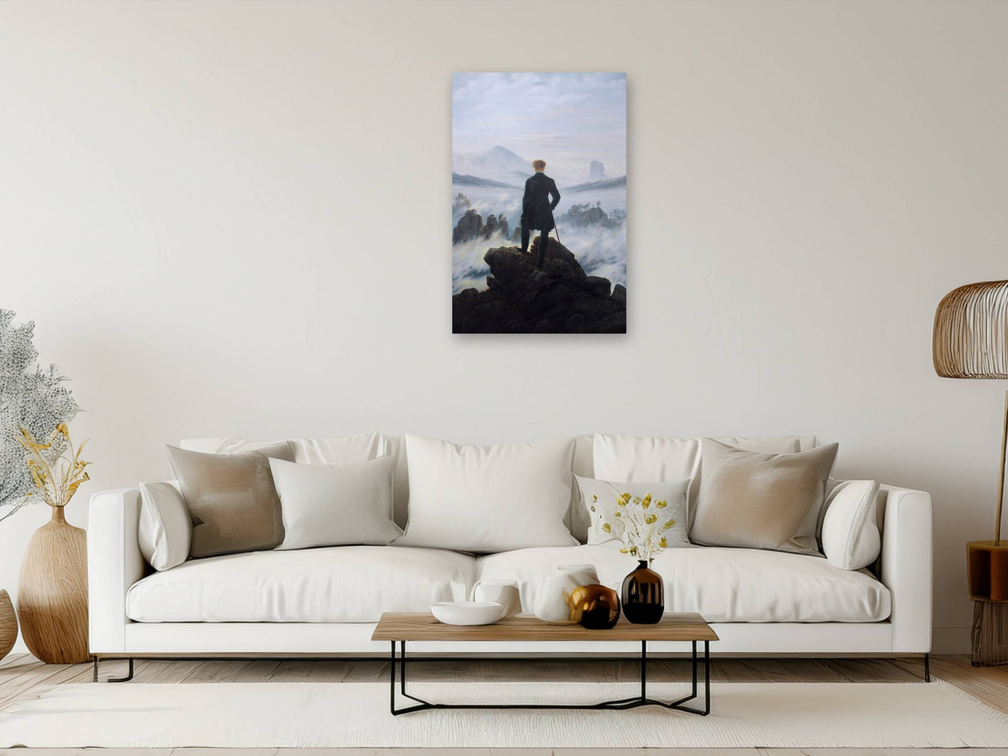 Wanderer above the Sea of Fog - Caspar David Friedrich