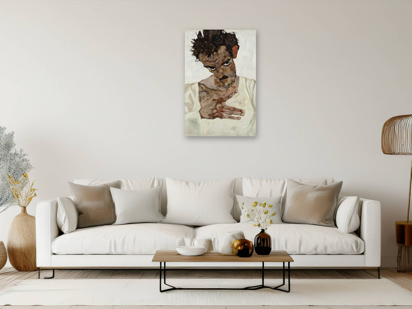 Self-Portrait - Egon Schiele