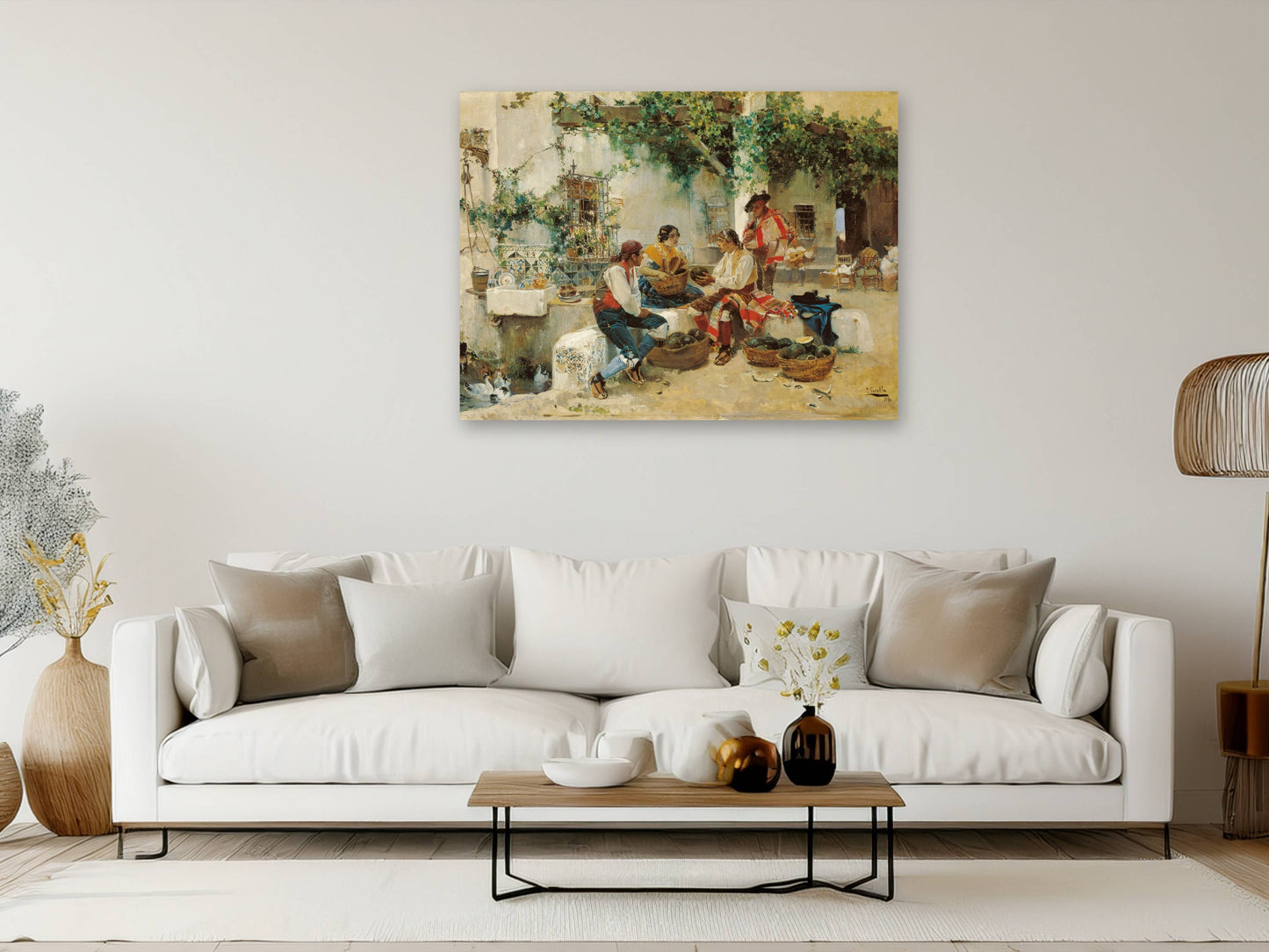 Selling Melons - Joaquín Sorolla