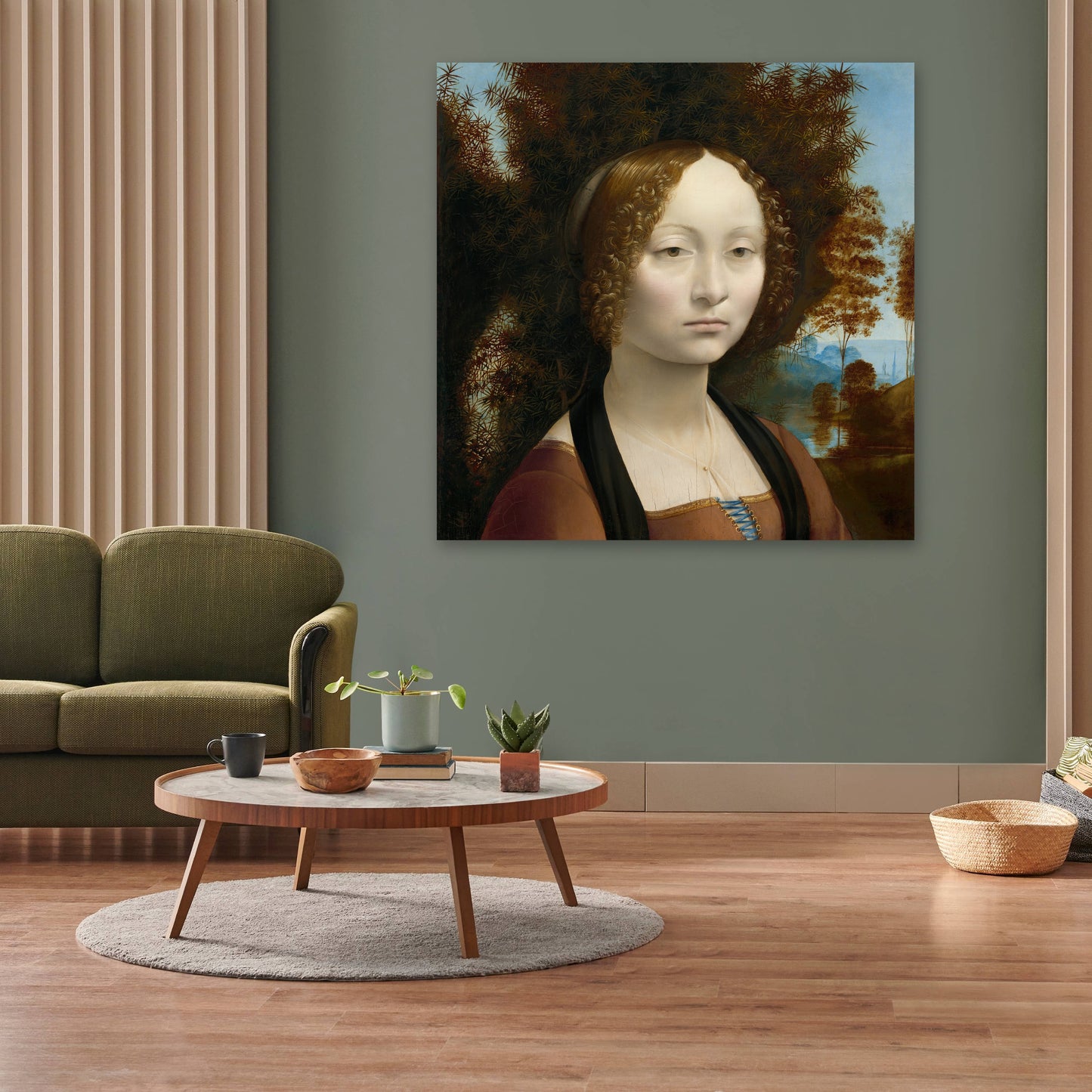 Ginevra de' Benci - Leonardo da Vinci