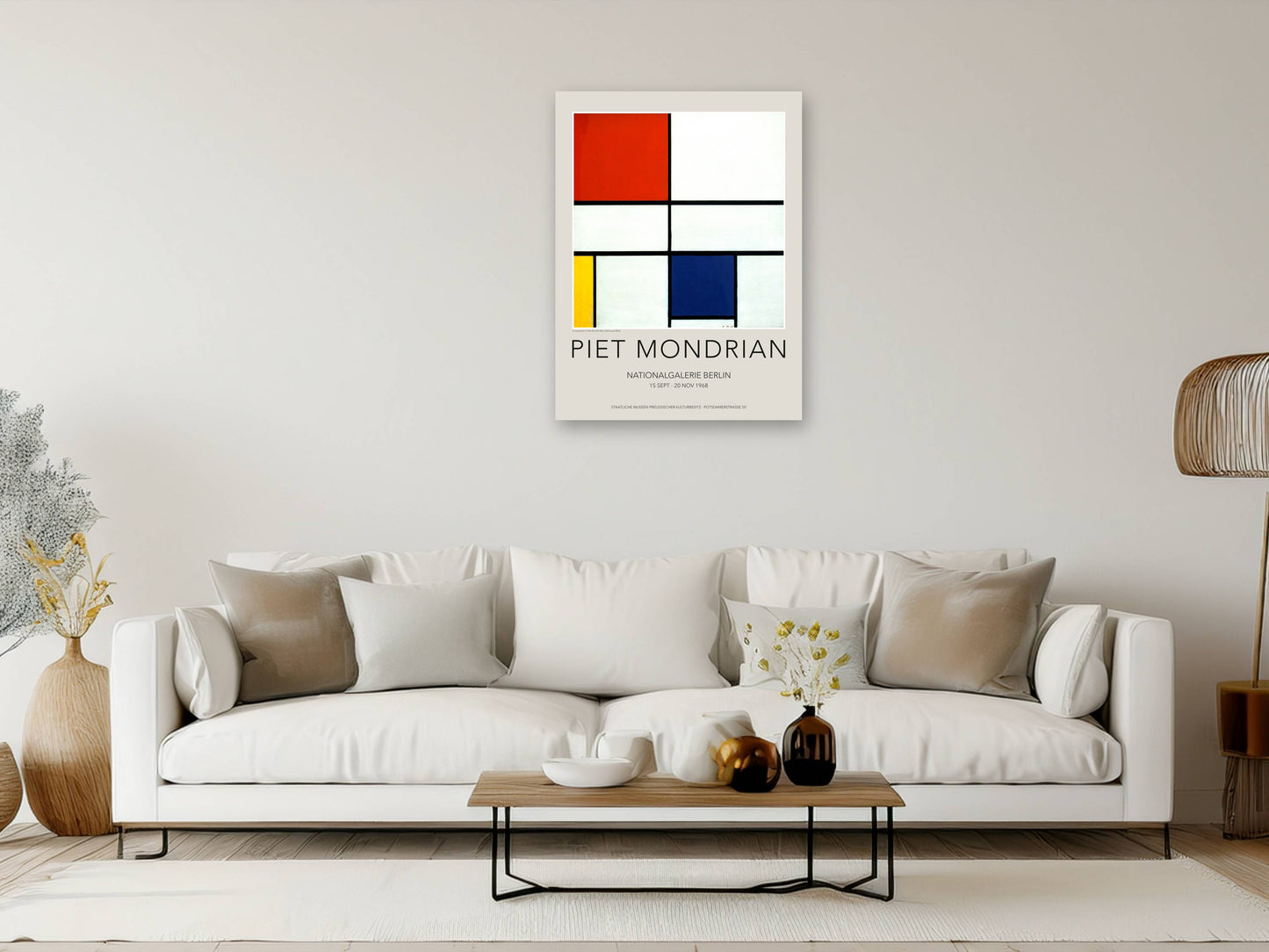Composition with Red, Blue, and Yellow - Piet Mondrian