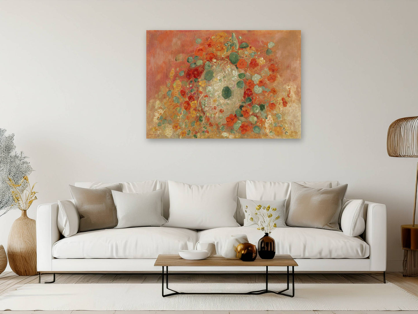 Nasturtiums - Odilon Redon