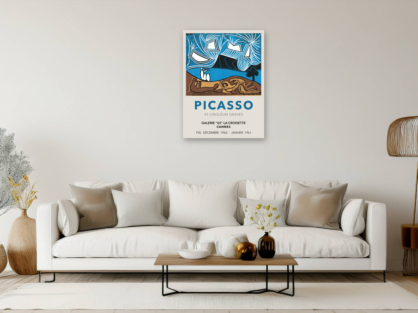 Linoleum Graves - Pablo Picasso