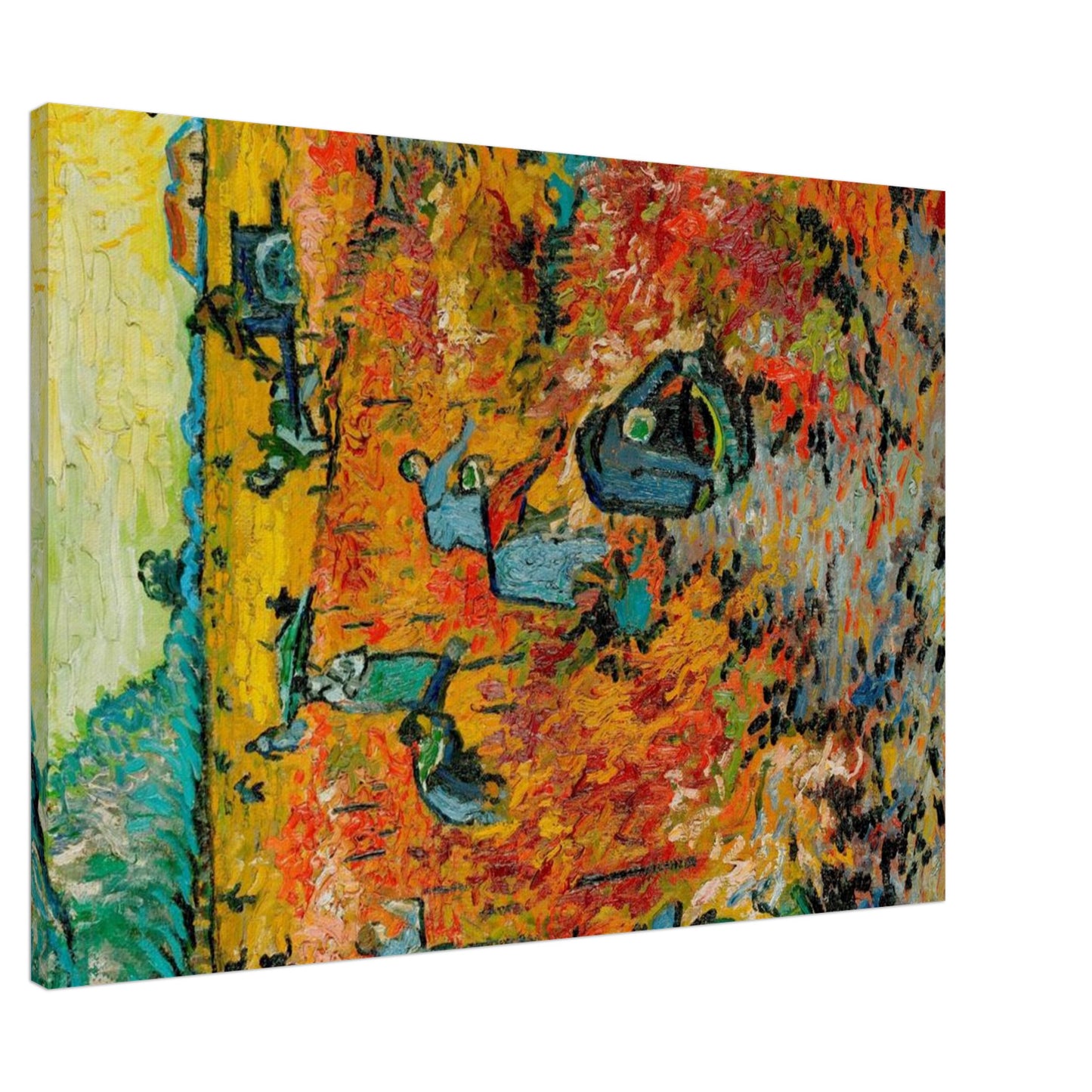 Vigneto Rosso ad Arles - Vincent van Gogh - Canvas thick