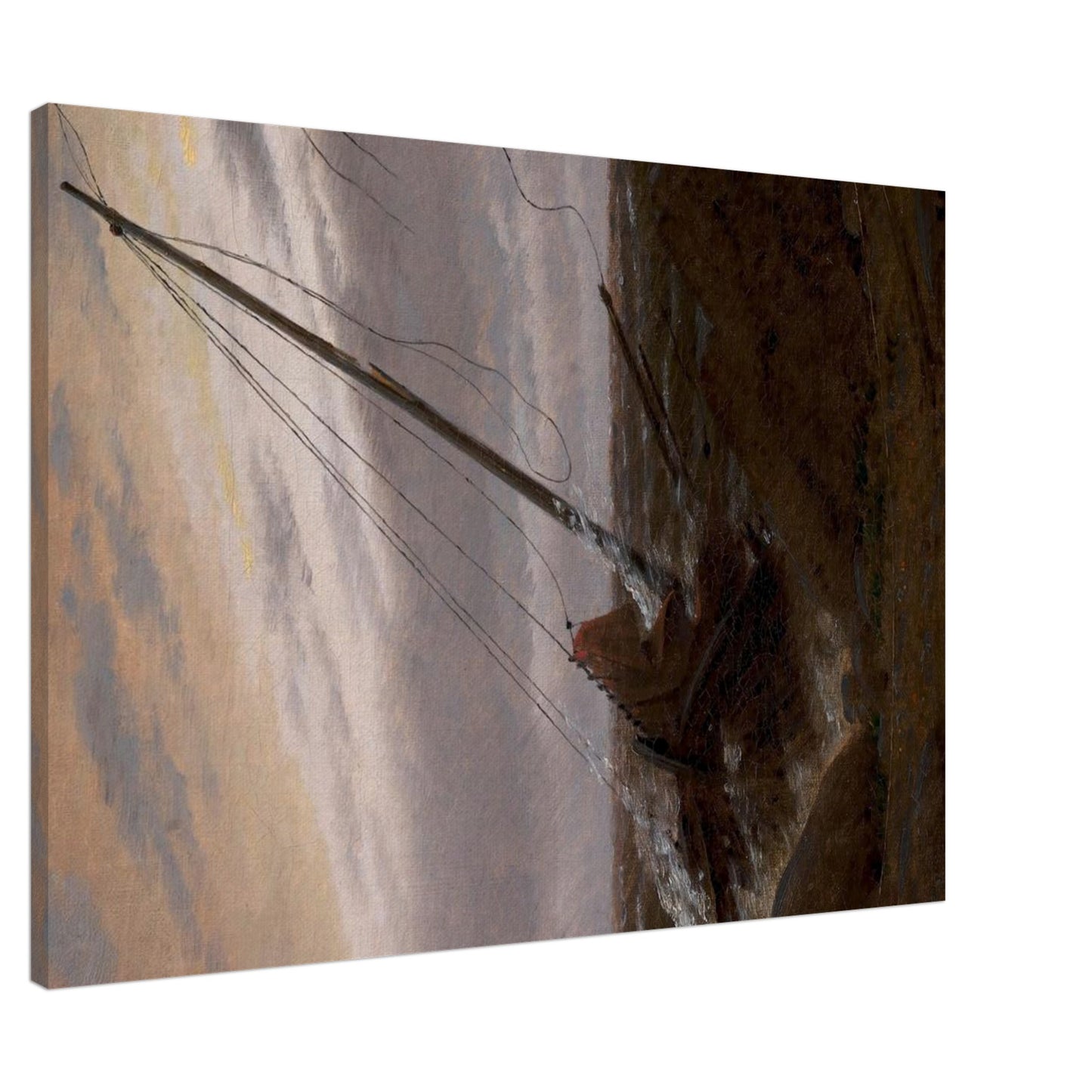 Dopo la Tempesta - Caspar David Friedrich - Canvas thick