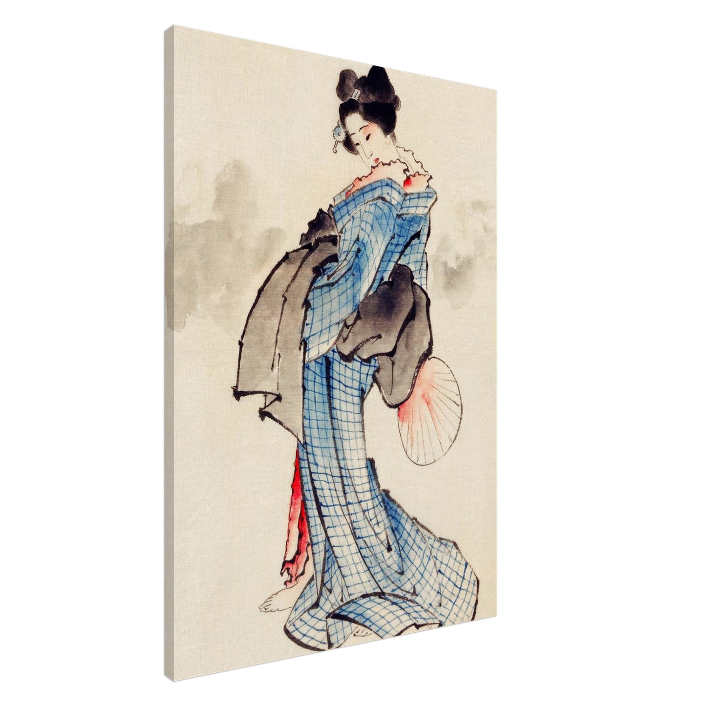 Cortigiana - Katsushika Hokusai - Canvas thick