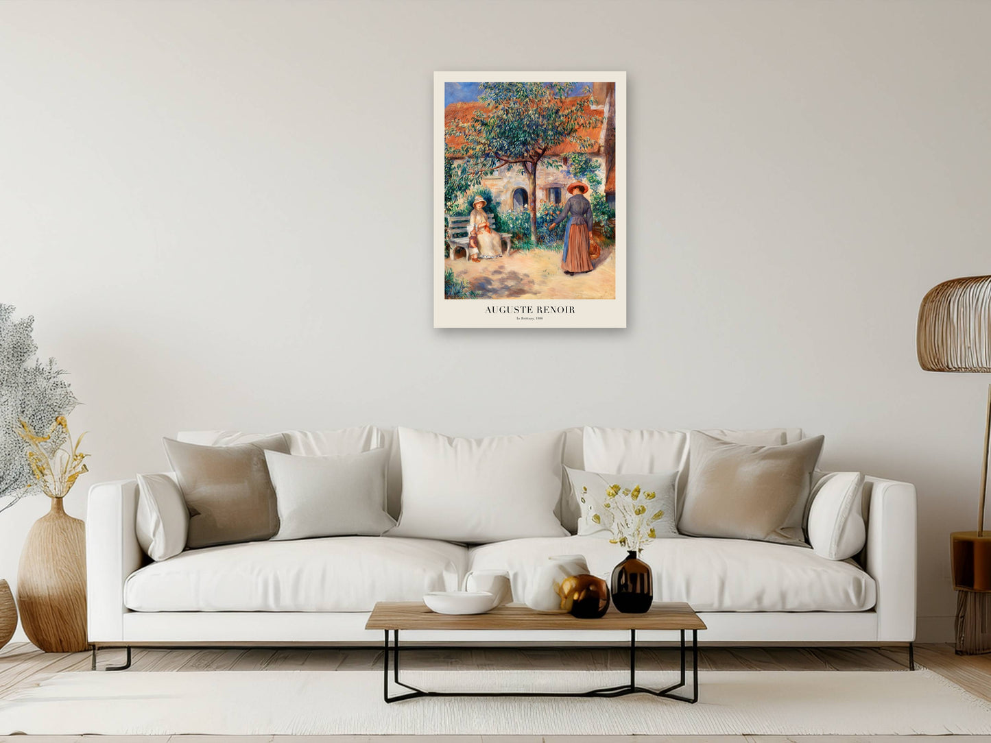 The Coast of Brittany - Pierre-Auguste Renoir