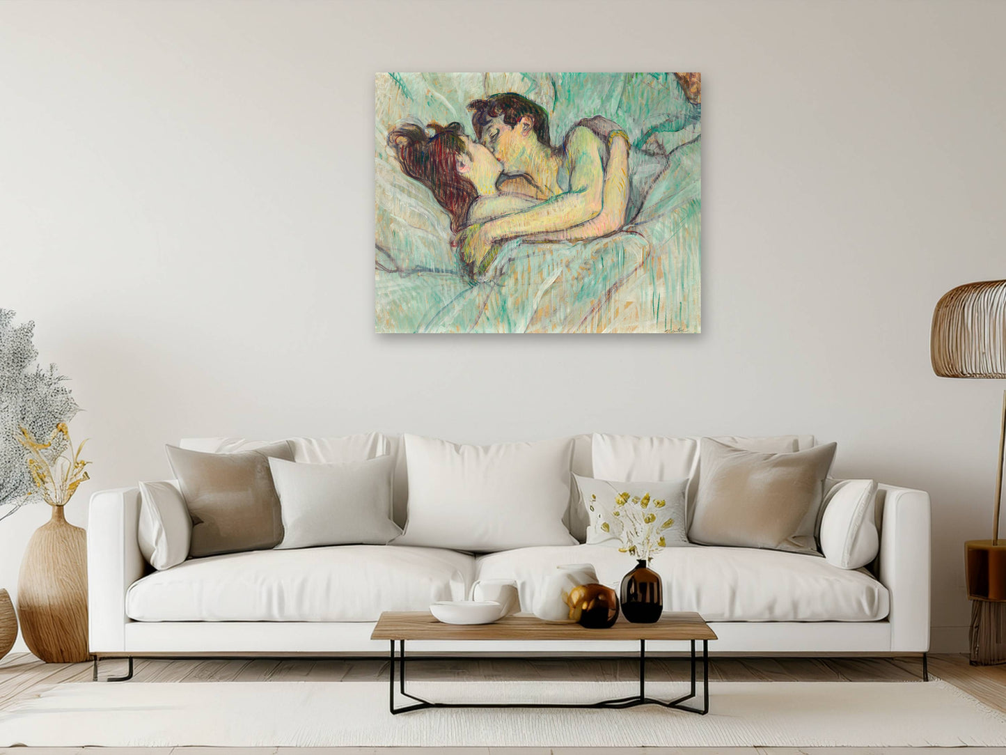 The Kiss - Henri de Toulouse-Lautrec