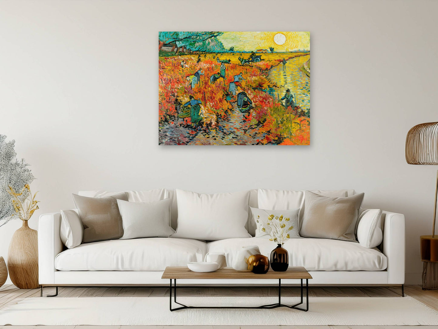 Red Vineyard at Arles - Vincent van Gogh