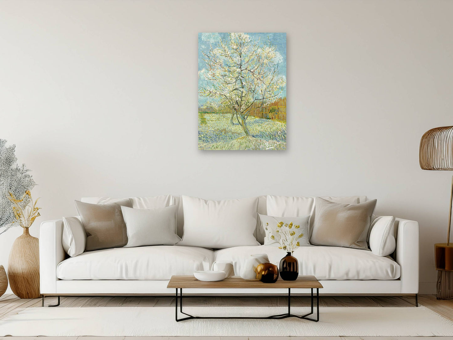 The Pink Peach Tree - Vincent van Gogh