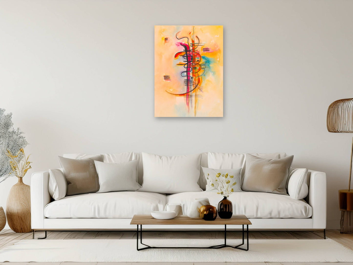 Watercolor No. 1 - Wassily Kandinsky