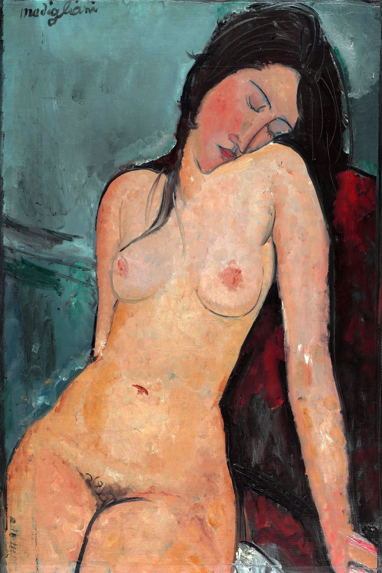 Female Nude - Amedeo Modigliani