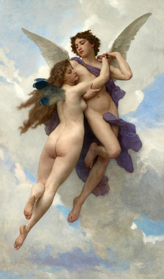 Amor and Psyche - William Bouguereau