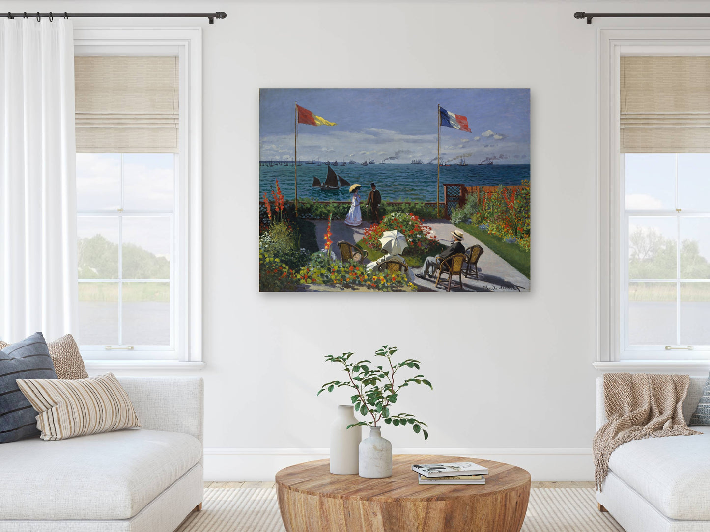 Giardino a Sainte-Adresse - Claude Monet