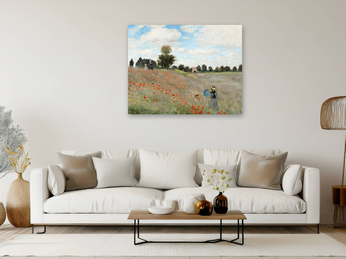 Poppy Field - Claude Monet