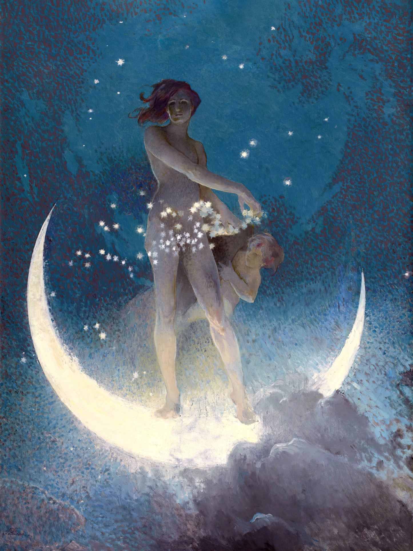 Spring Scattering Stars - Edwin Blashfield