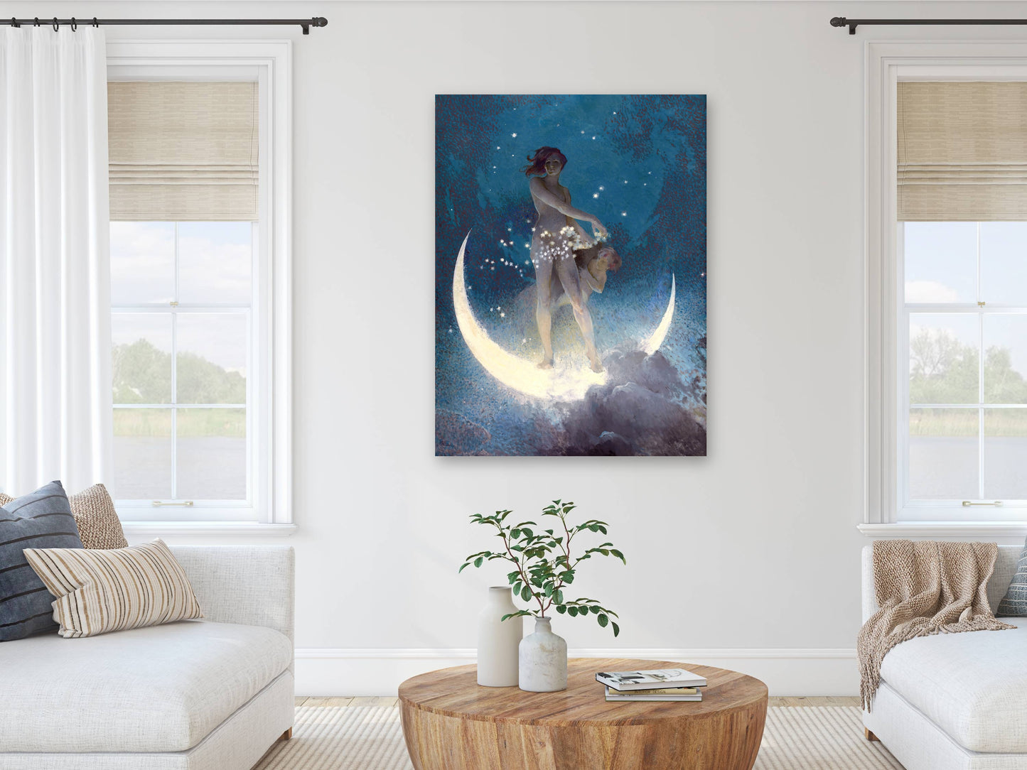Spring Scattering Stars - Edwin Blashfield