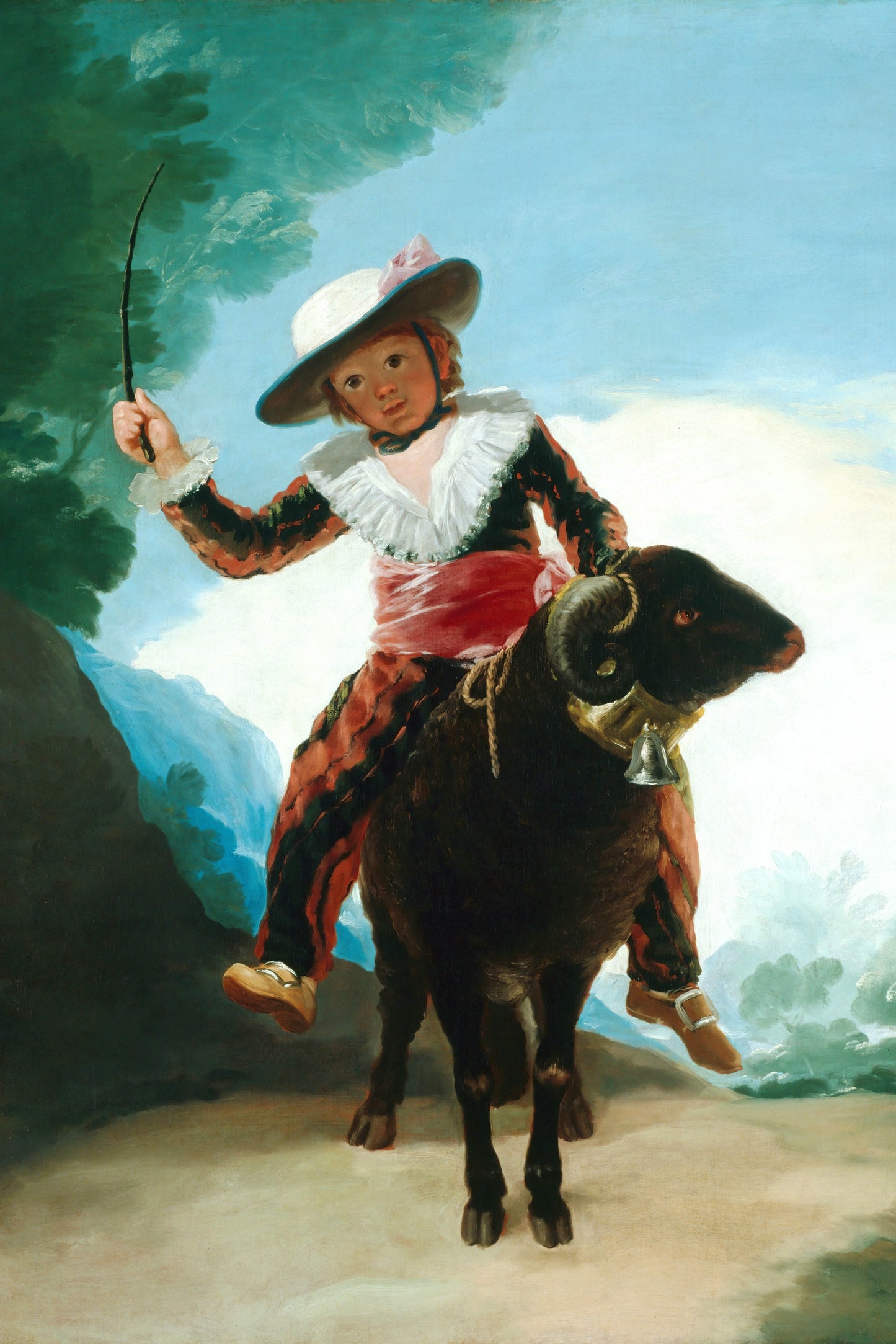 Ragazzo su un Montone - Francisco Goya