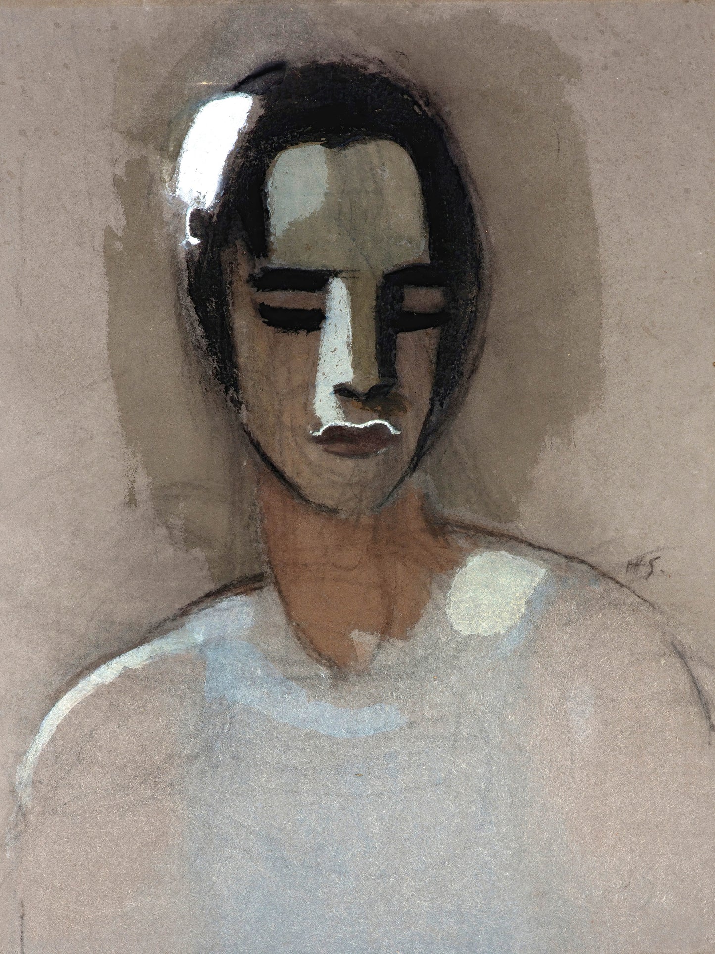 Self-Portrait - Helene Schjerfbeck