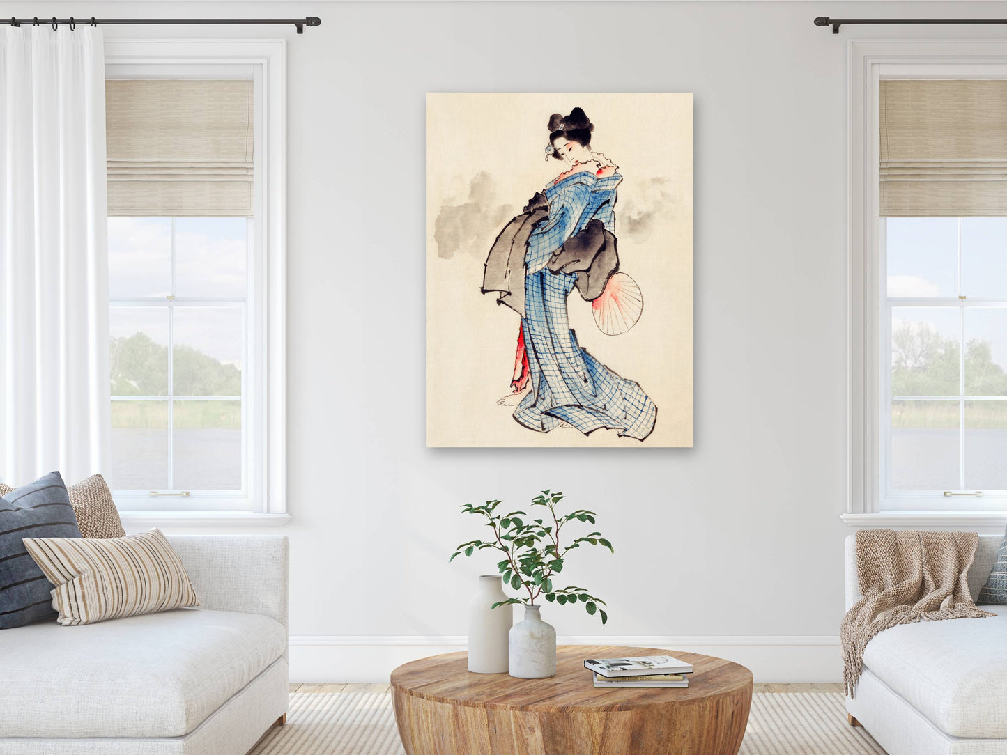 Courtesan - Katsushika Hokusai