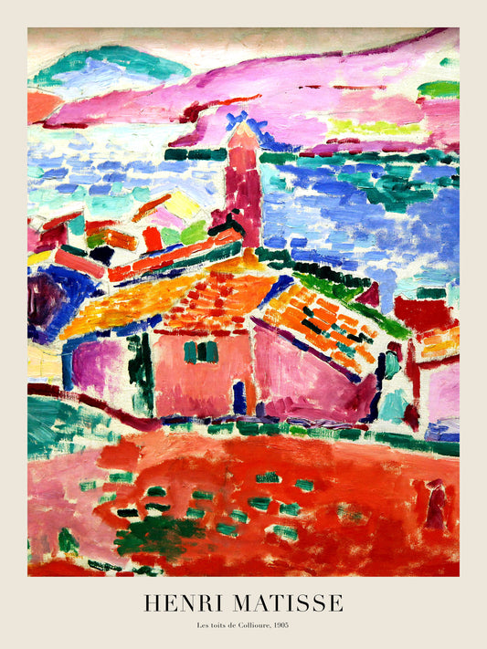 The Rooftops of Collioure - Henri Matisse