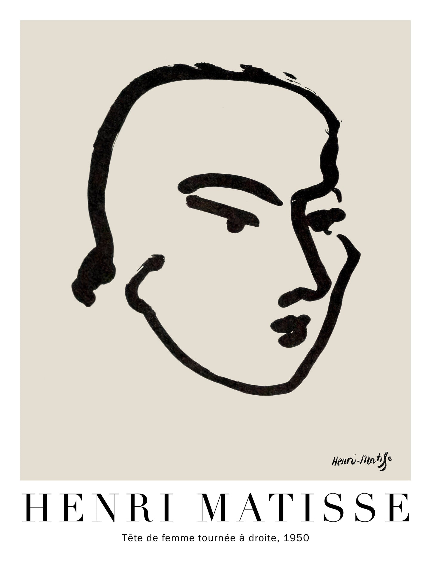 Head of a Woman - Henri Matisse