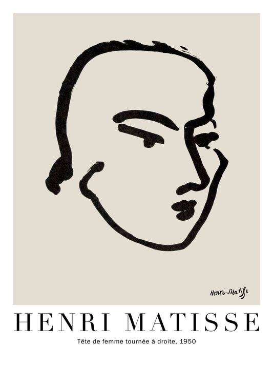 Head of a Woman - Henri Matisse