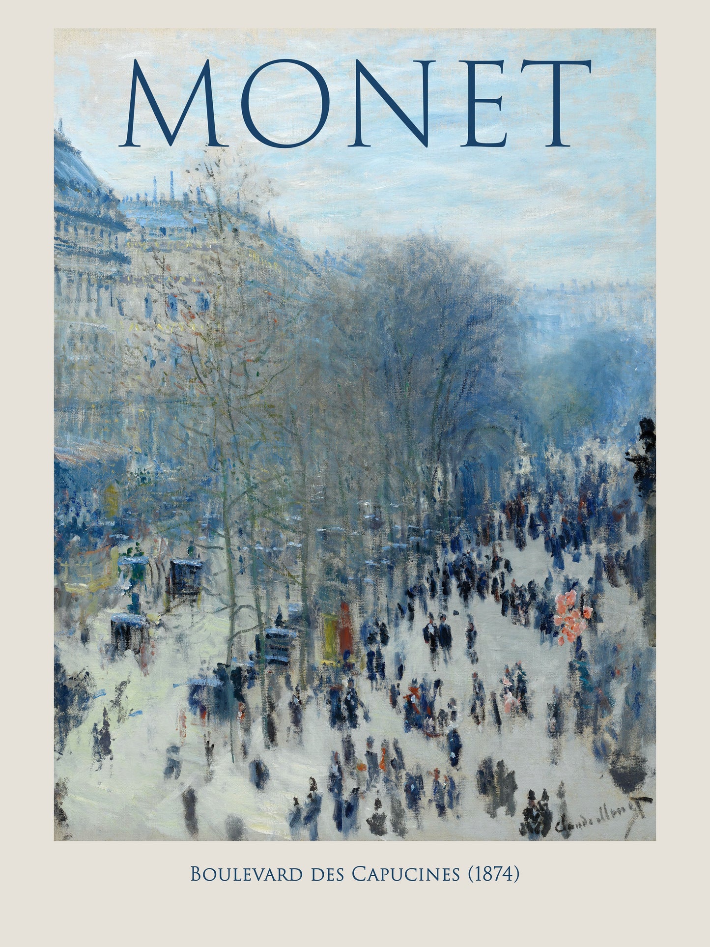 Boulevard des Capucines - Claude Monet