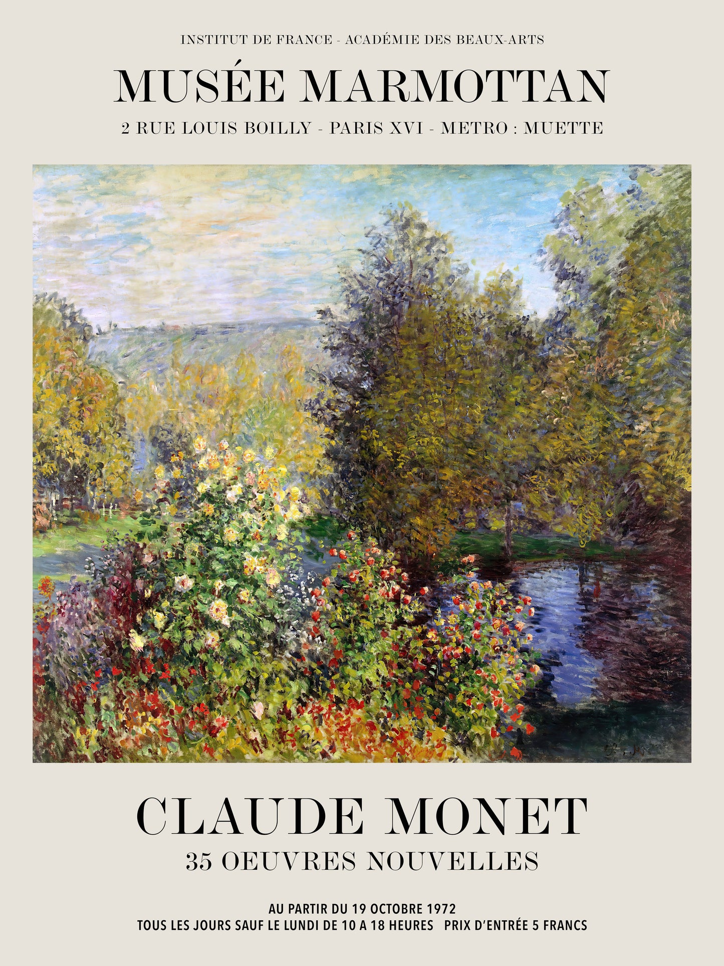 Corner of the Garden - Claude Monet