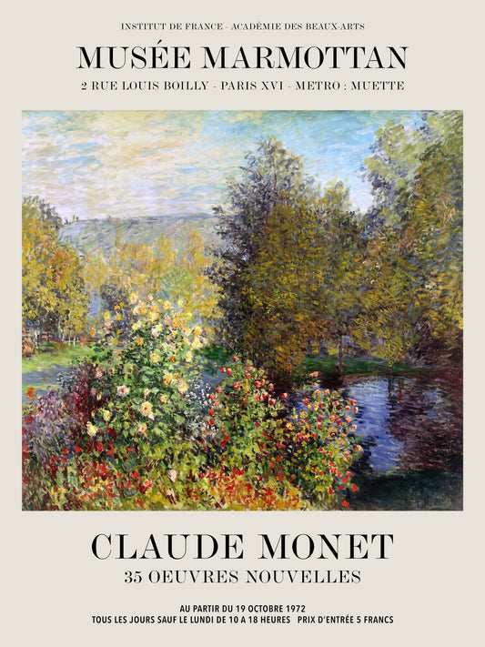 Corner of the Garden - Claude Monet