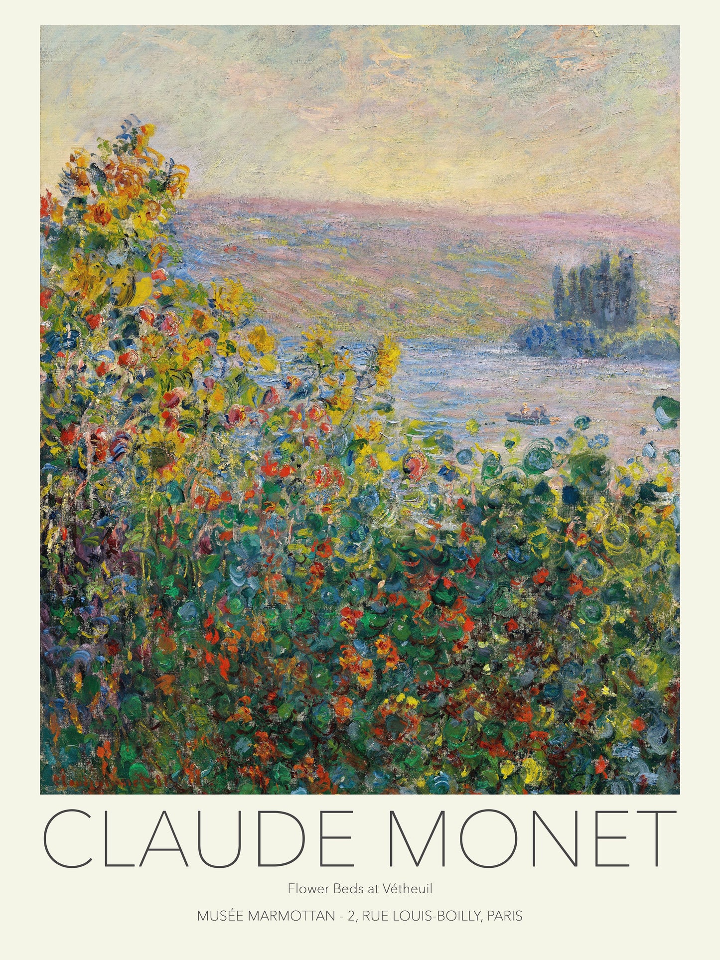 Letti di Fiori - Claude Monet