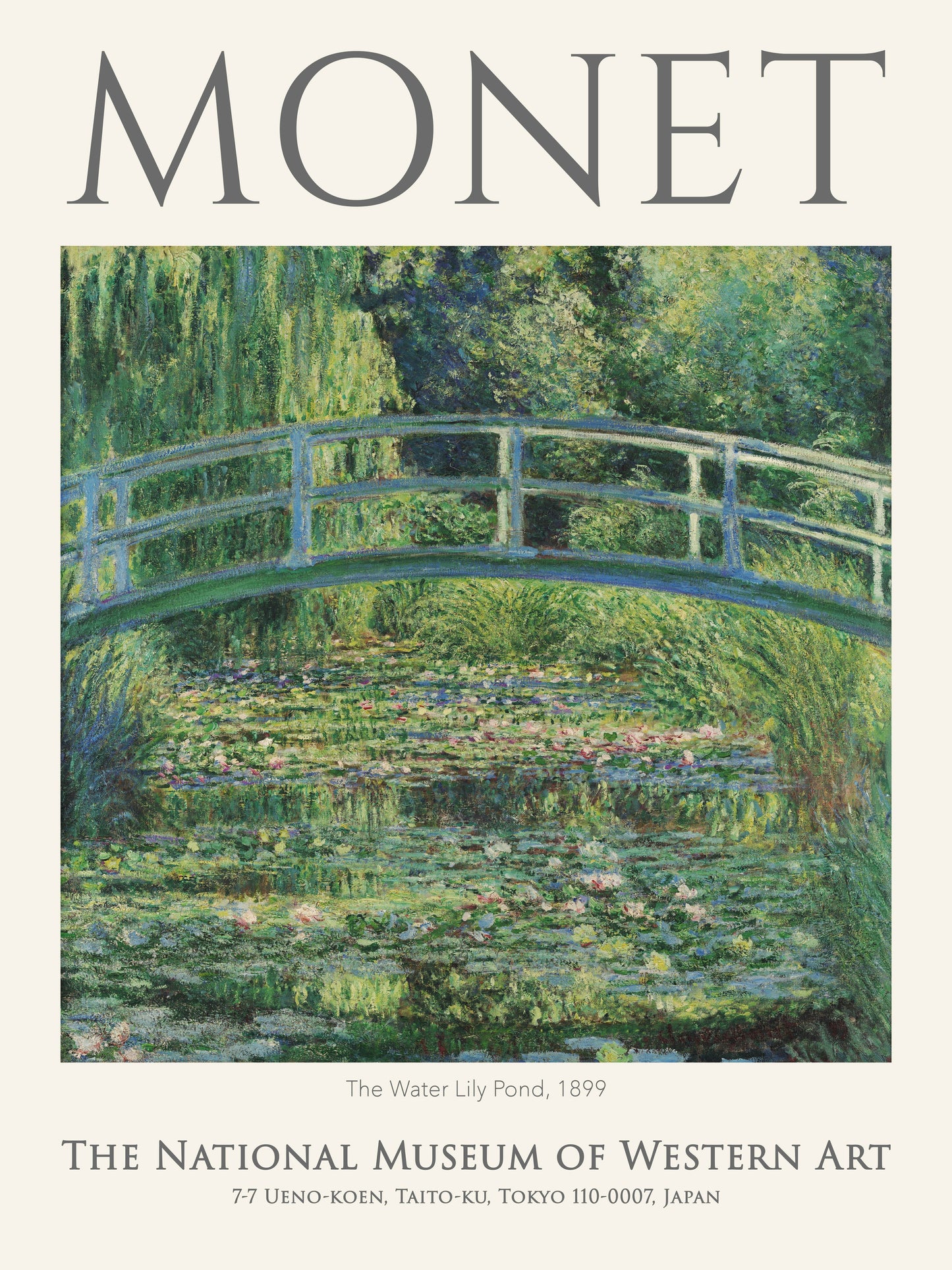 Il Ponte delle Ninfee - Claude Monet