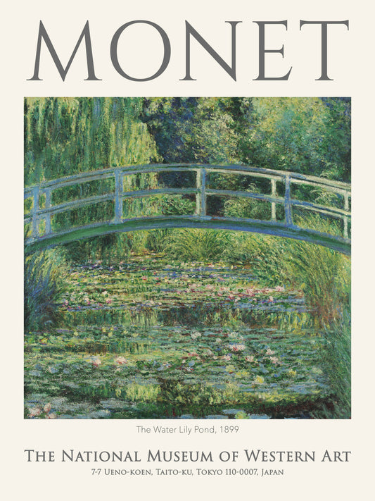 The Water Lily Pond - Claude Monet