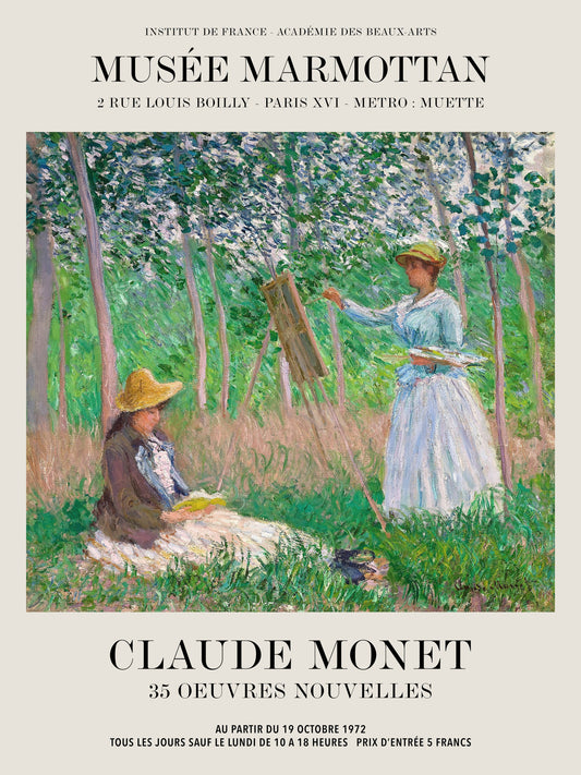 The Artist's Garden at Giverny - Claude Monet