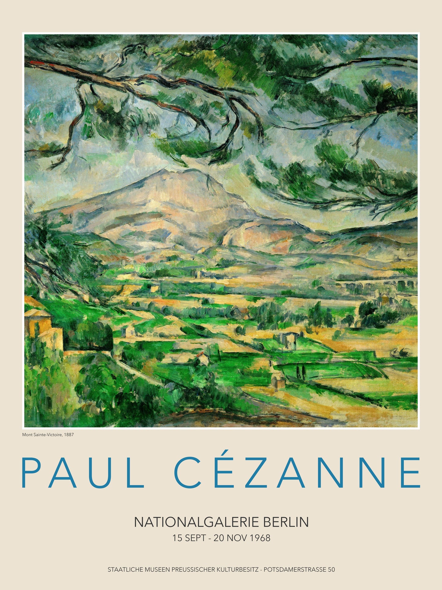 Mont Sainte-Victoire - Paul Cézanne