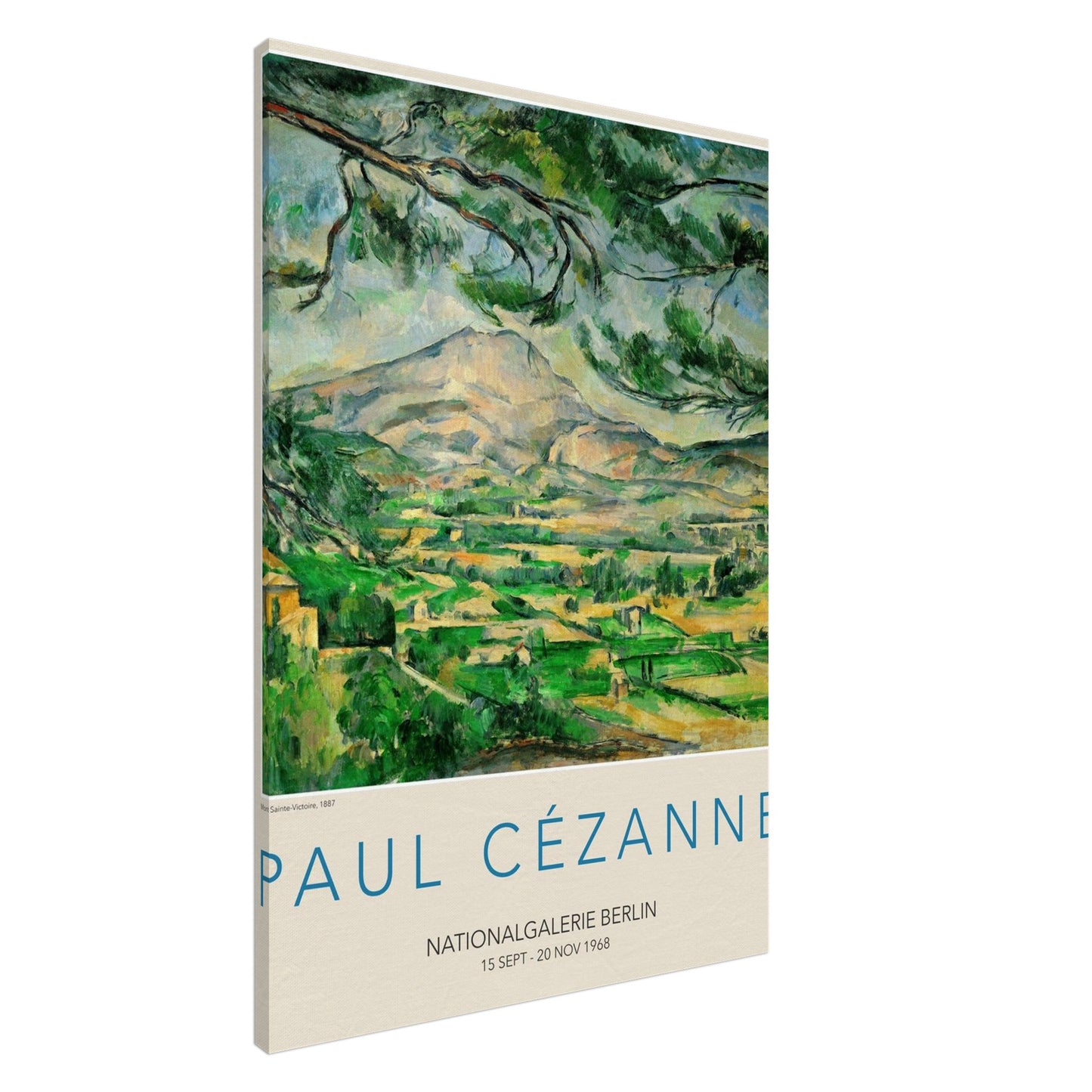 Mont Sainte-Victoire - Paul Cézanne - Canvas slim
