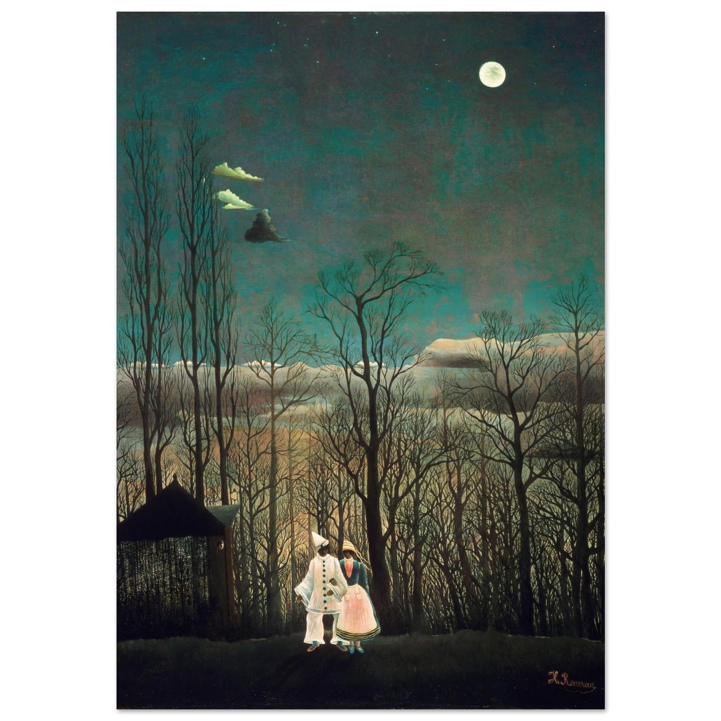 Carnival Evening - Henri Rousseau - Poster senza cornice