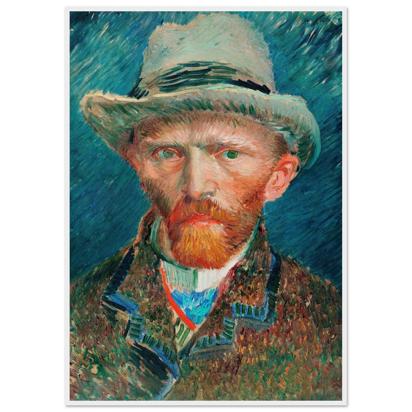 Autoritratto - Vincent van Gogh - Poster con cornice