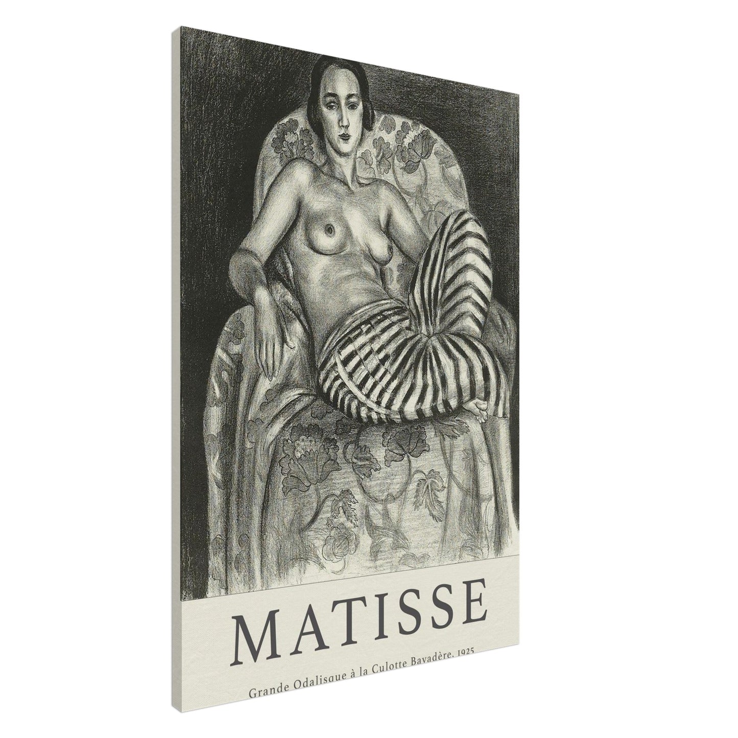 Grande Odalisque - Henri Matisse - Canvas slim