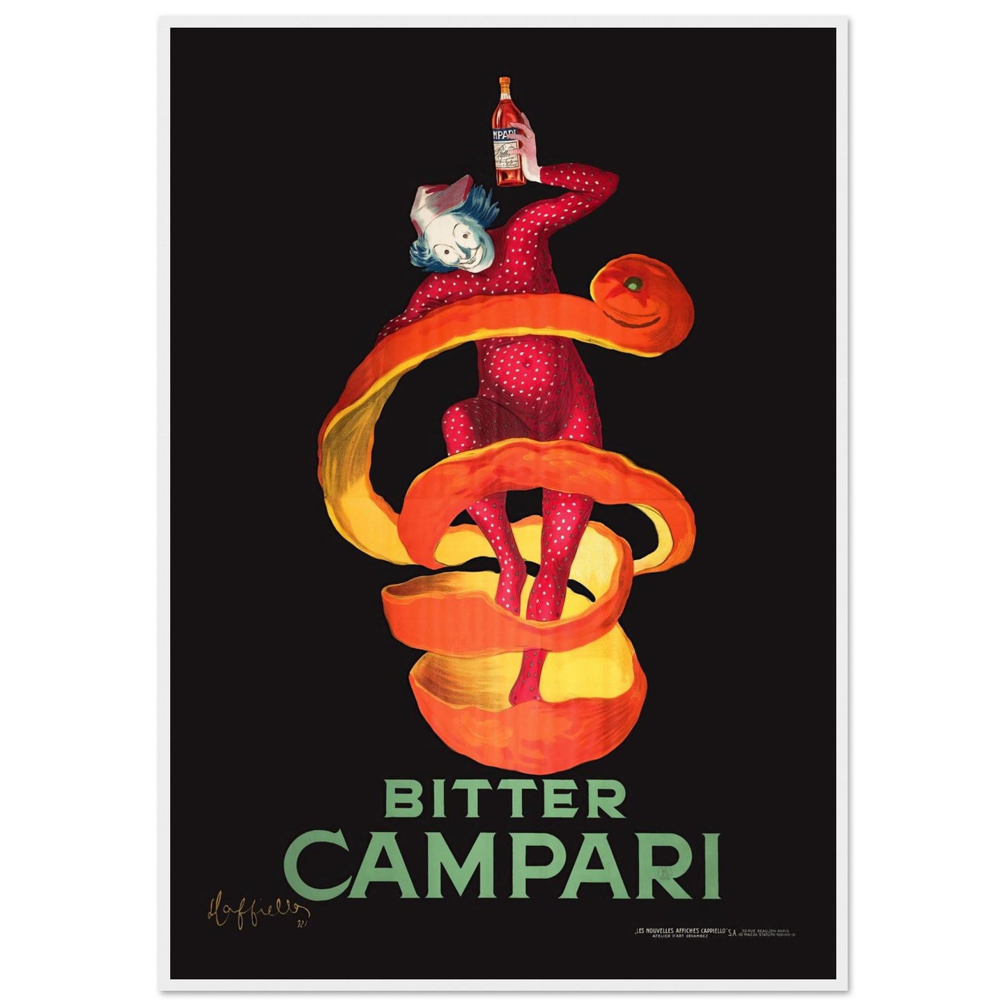 Campari - Giovanni Battista Piranesi - Poster con cornice