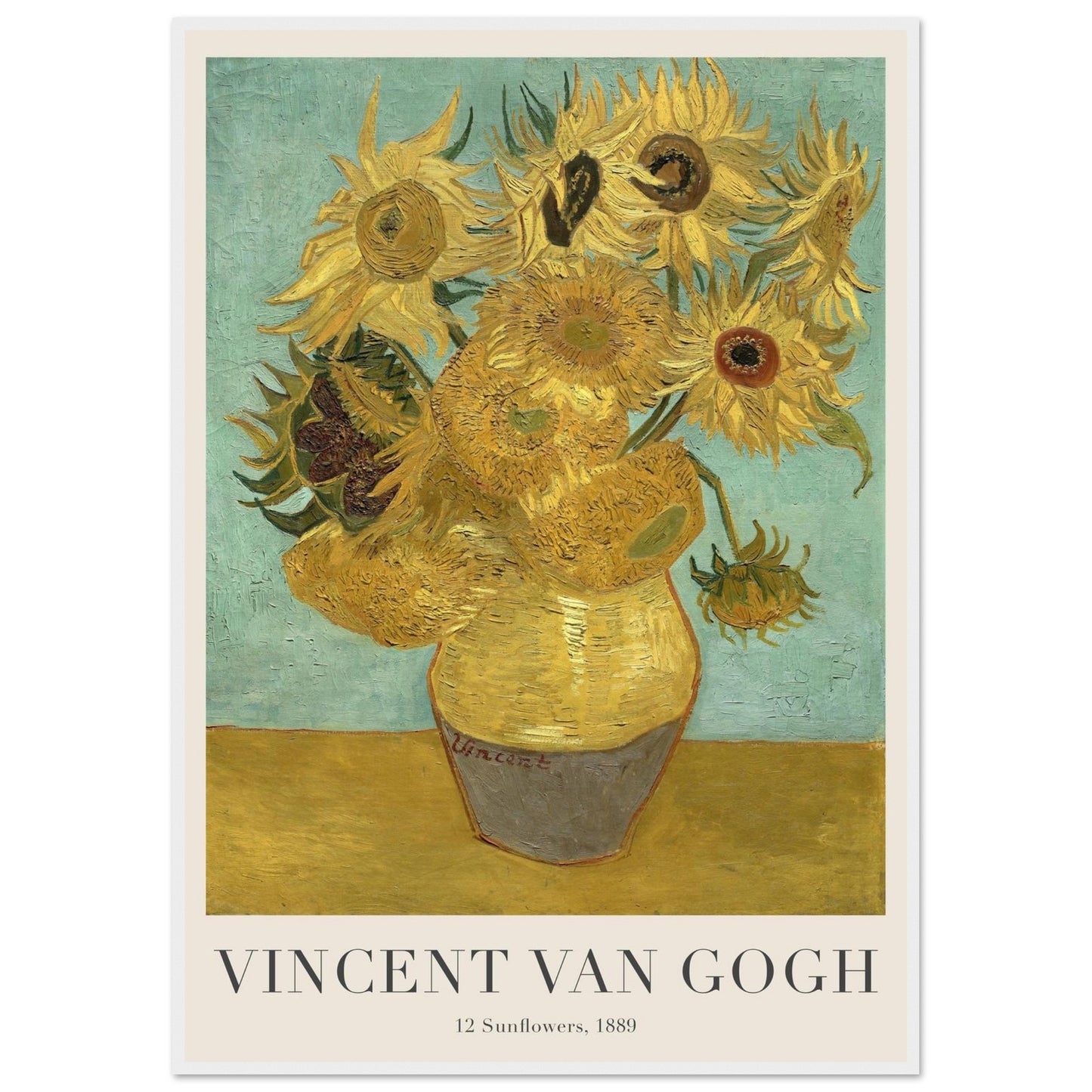 Girasoli - Vincent van Gogh - Poster con cornice