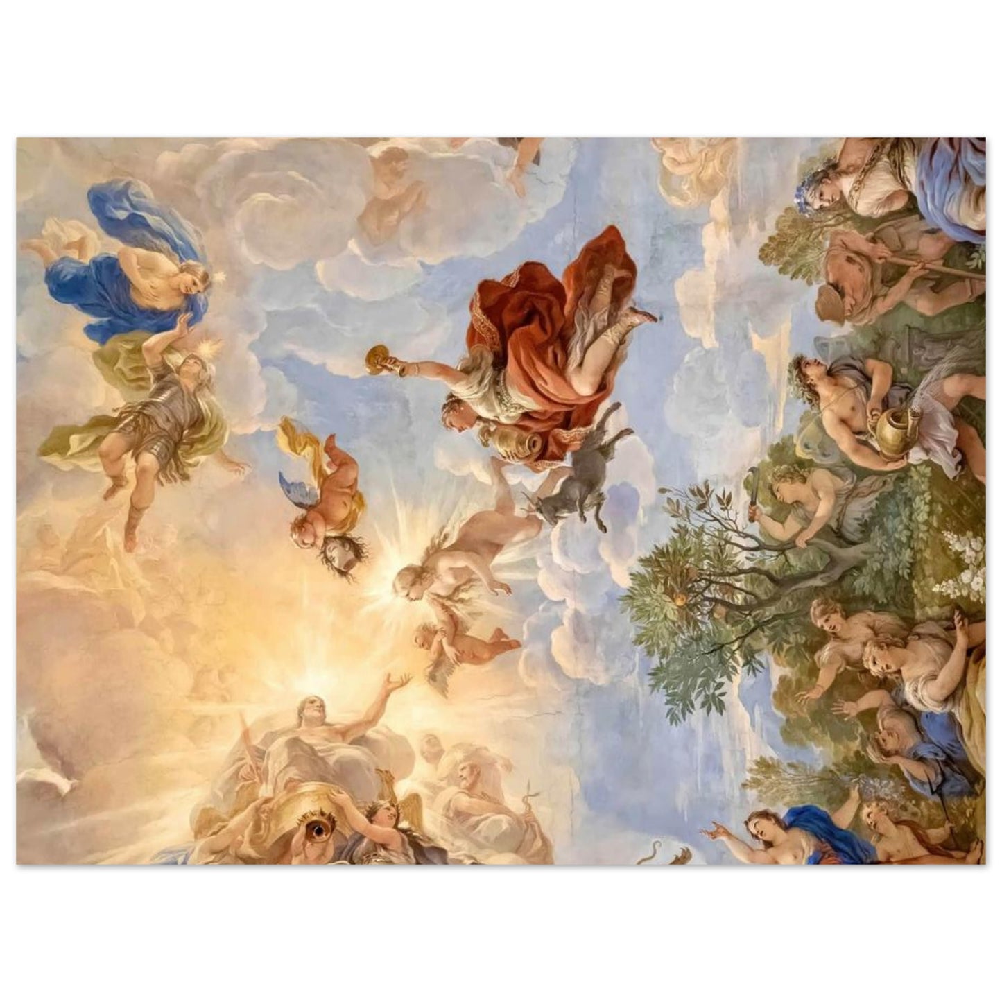 L'Assunzione della Vergine - Tiziano - Poster senza cornice
