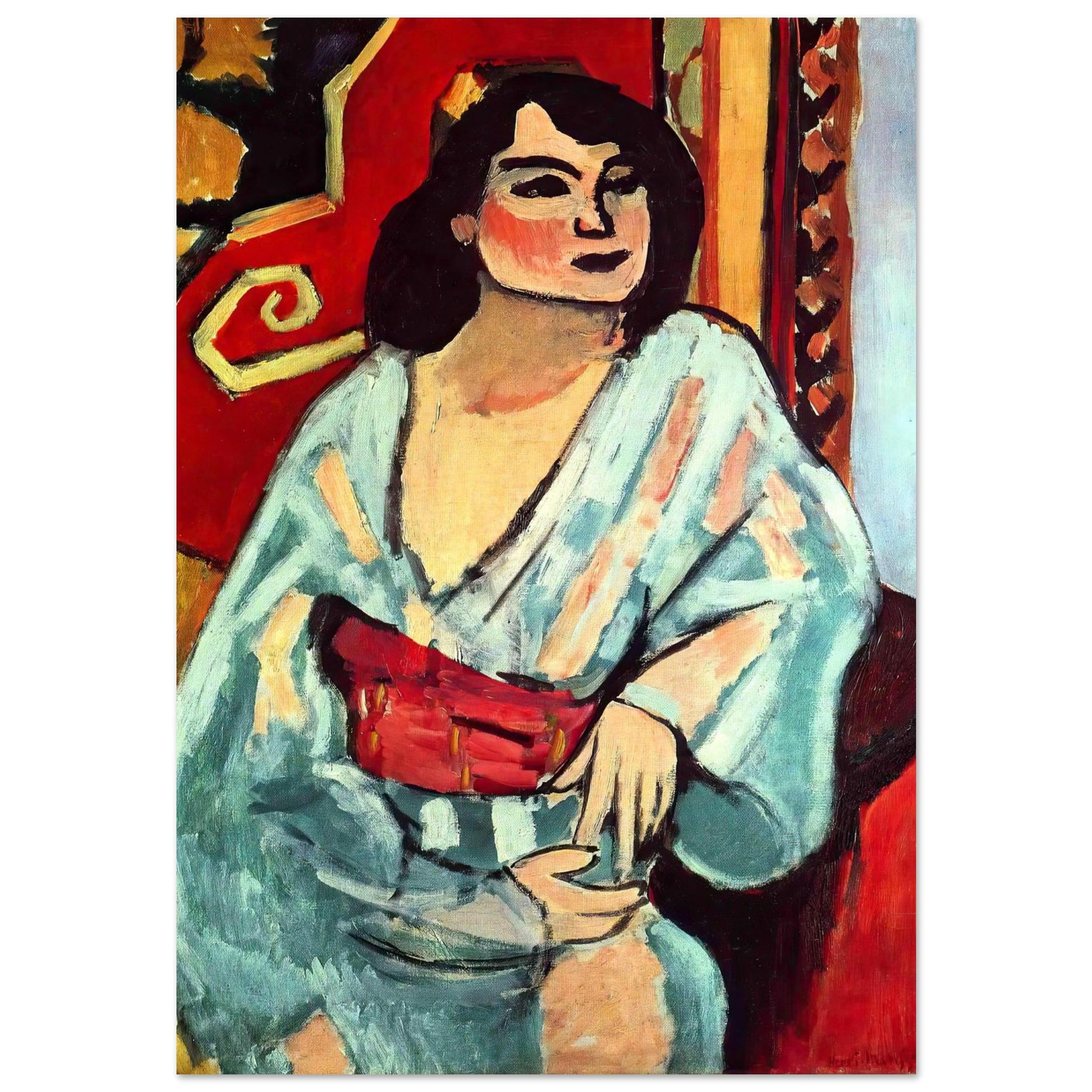 Donna Algerina - Henri Matisse - Poster senza cornice