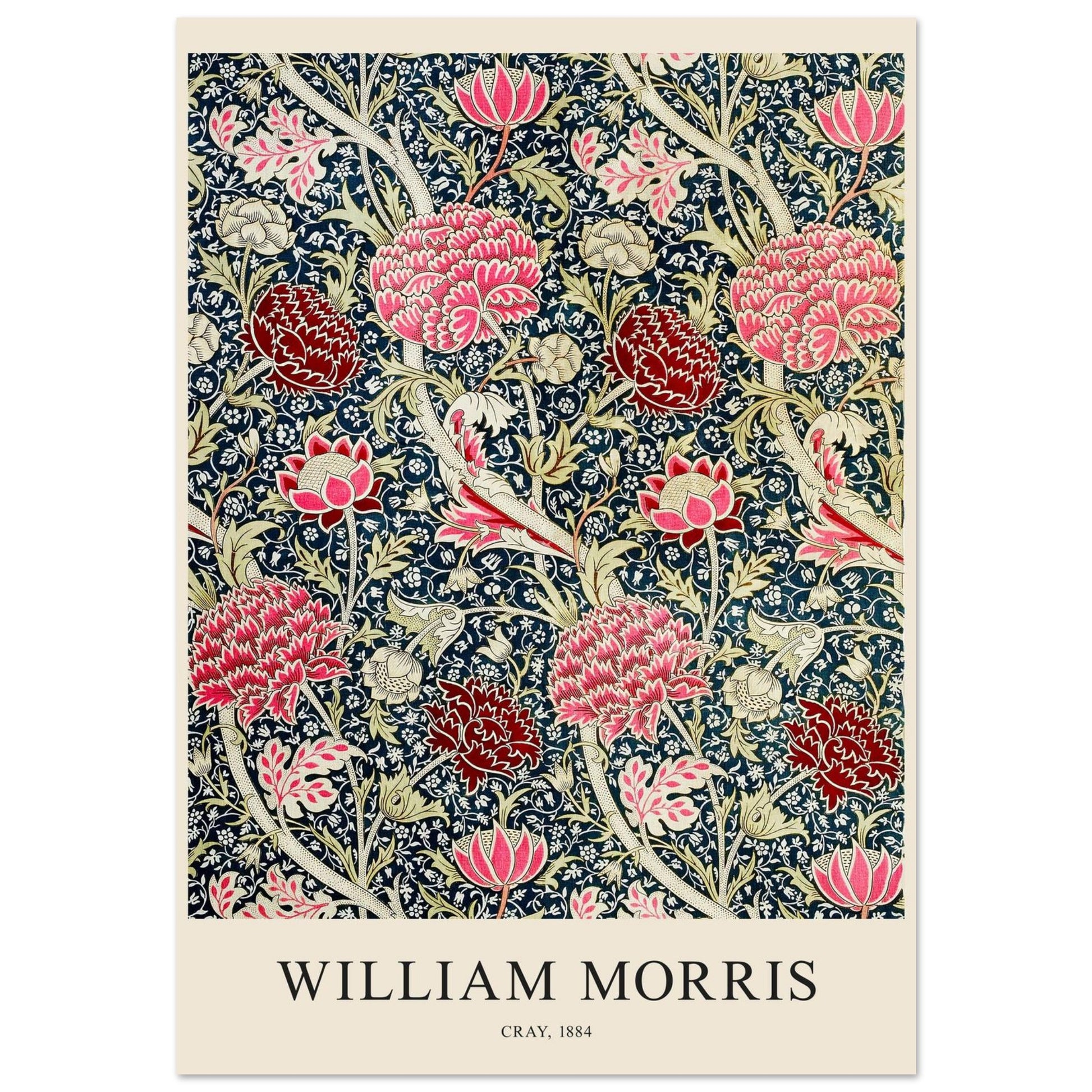 Cray - William Morris - Poster senza cornice