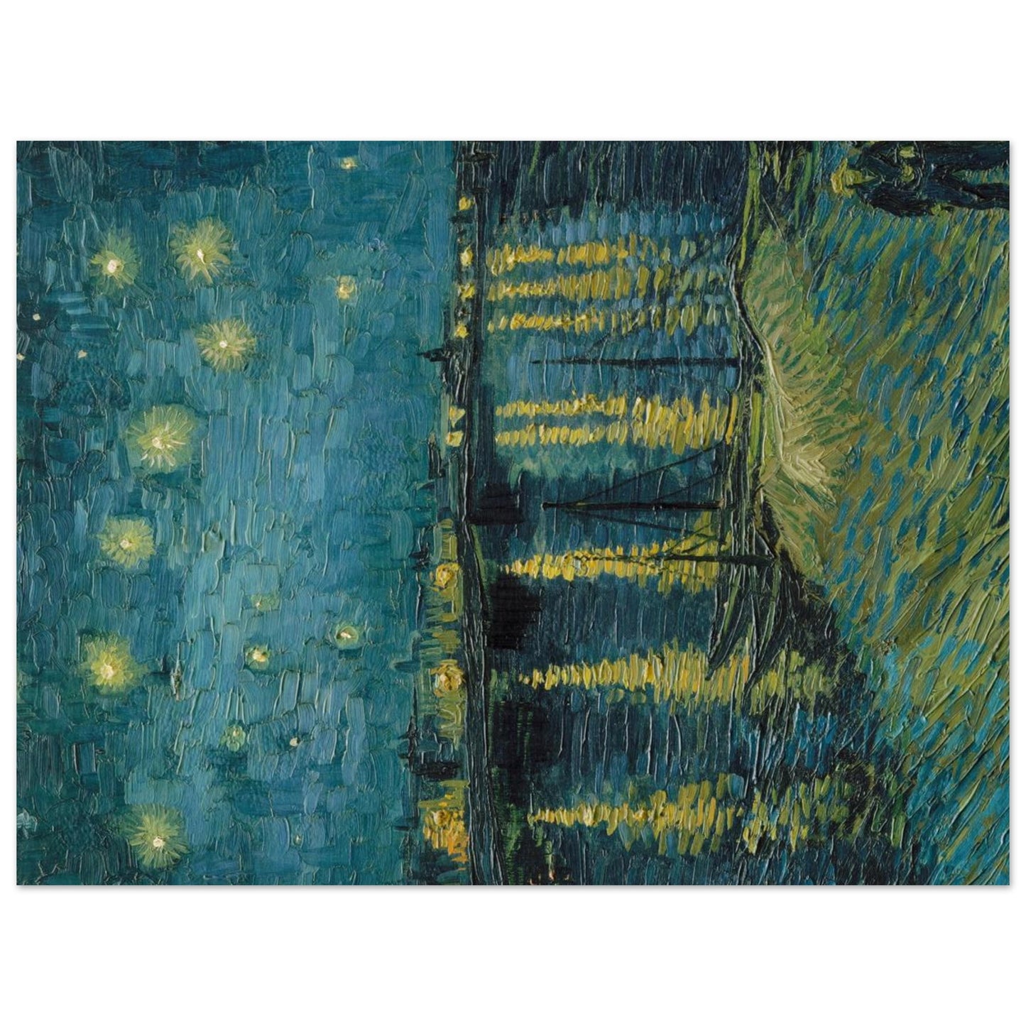 Notte stellata - Vincent van Gogh - Poster senza cornice
