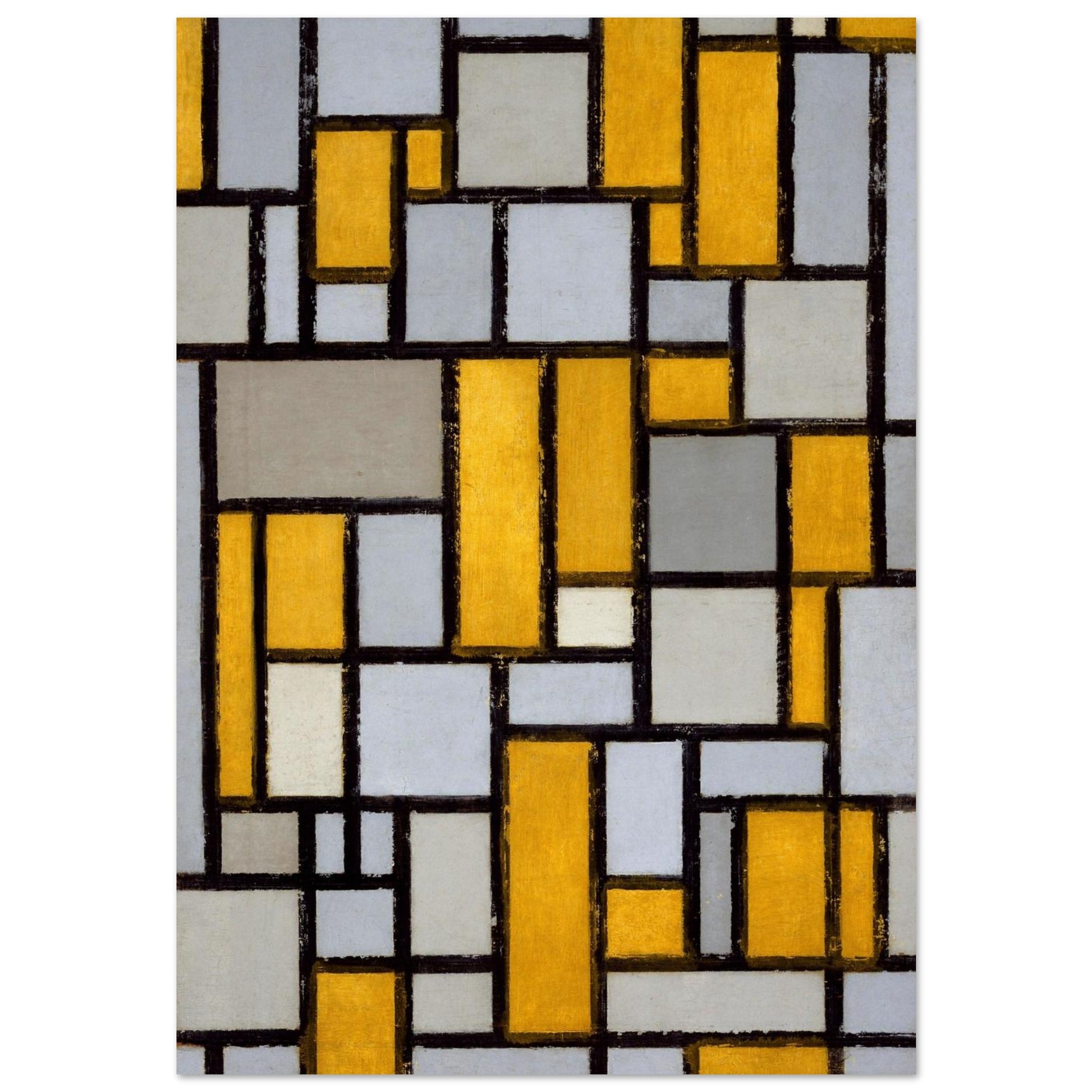 Composizione No. 1 - Piet Mondrian - Poster senza cornice