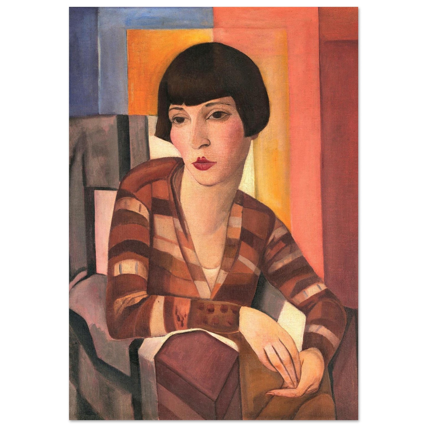 Ritratto di Baby de Almeida - Lasar Segall - Poster senza cornice