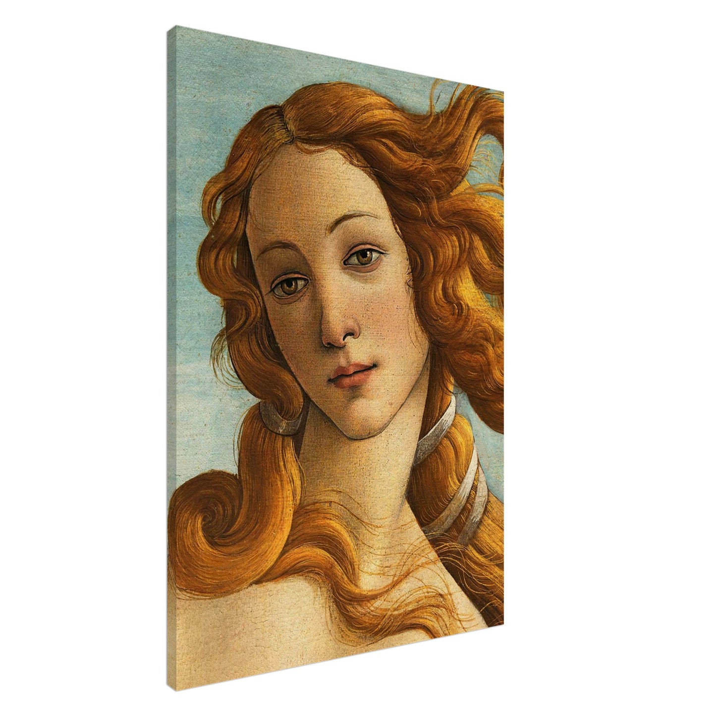 Dettaglio da La nascita di Venere - Sandro Botticelli - Canvas thick