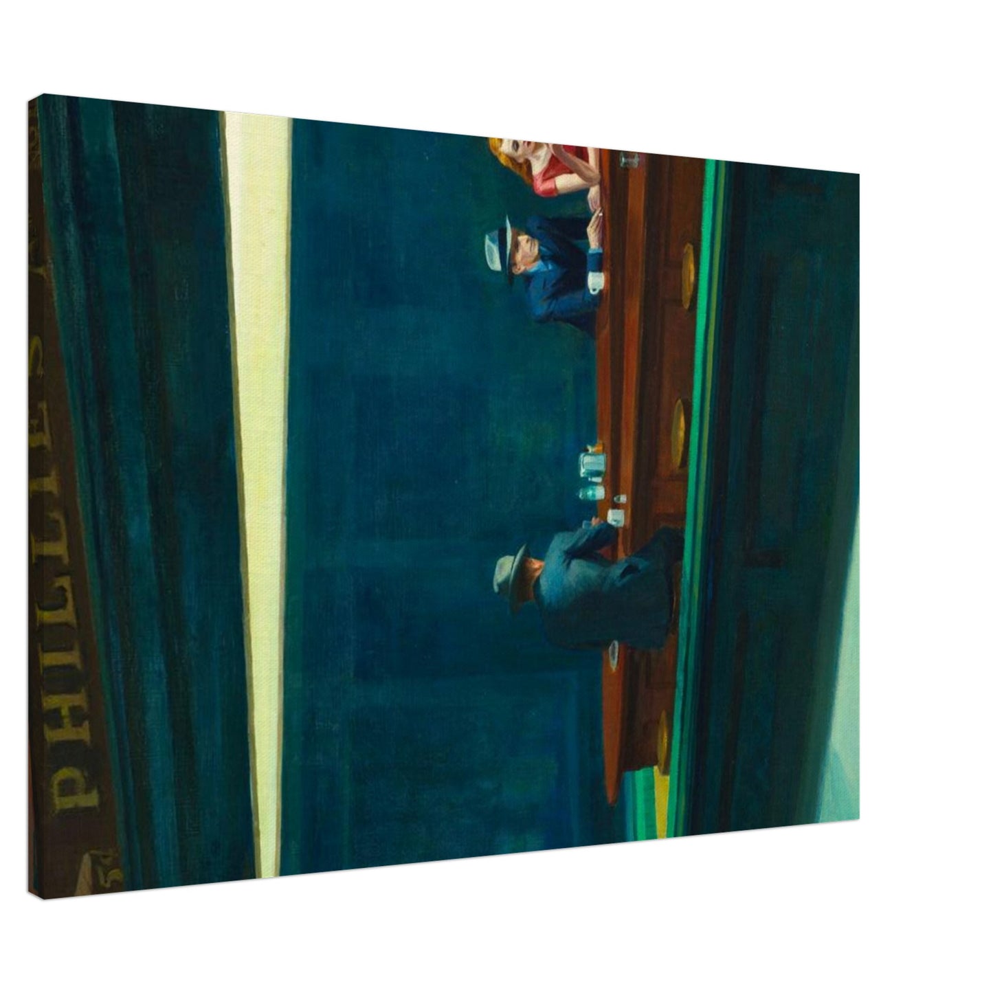 Nighthawks - Edward Hopper - Canvas slim